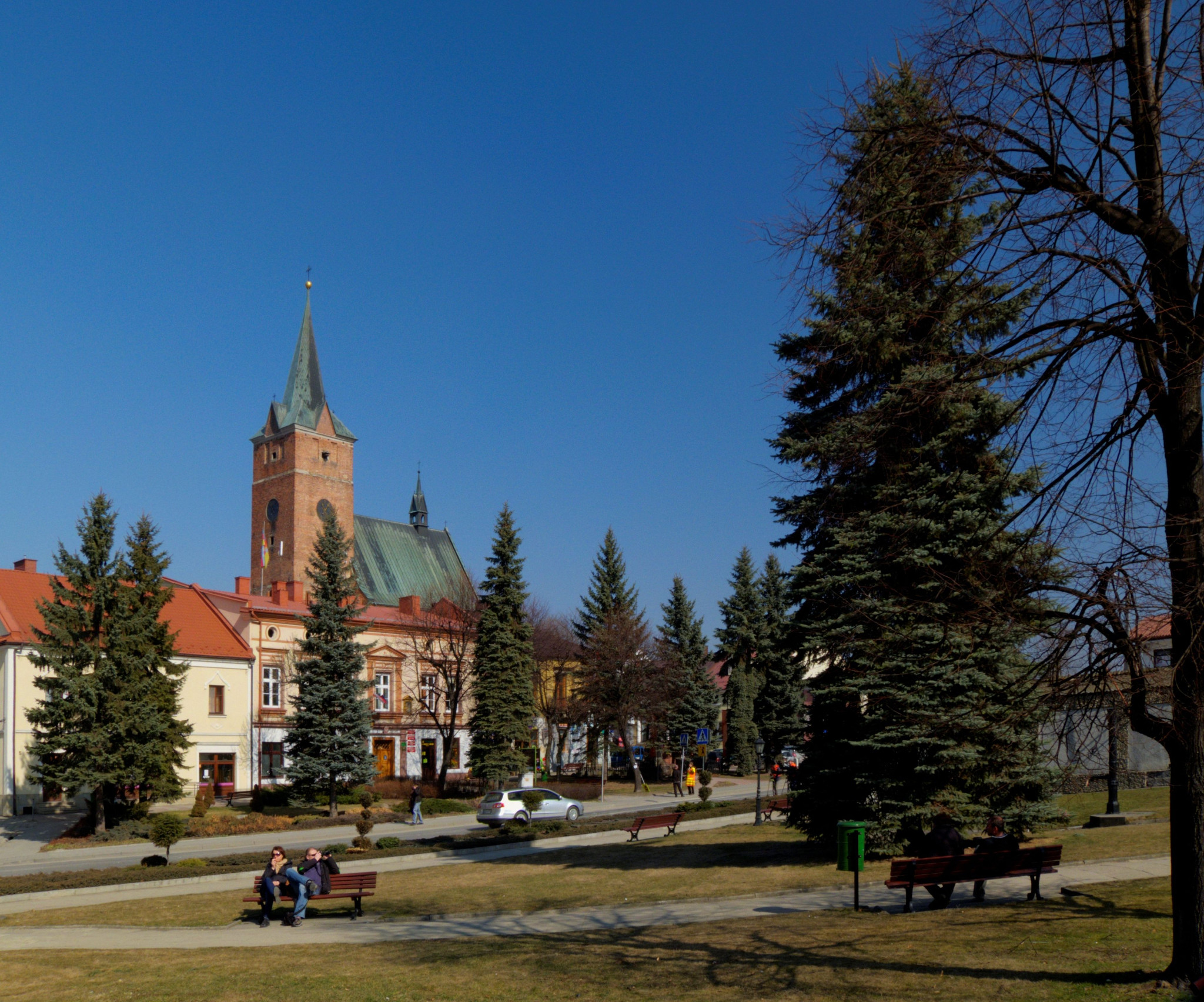 Marktplatz in Pilzno 2012